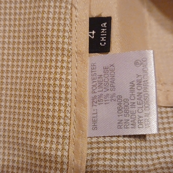 Antonio Melani Trousers. Flat front and back pockets. - Picture 4 of 4